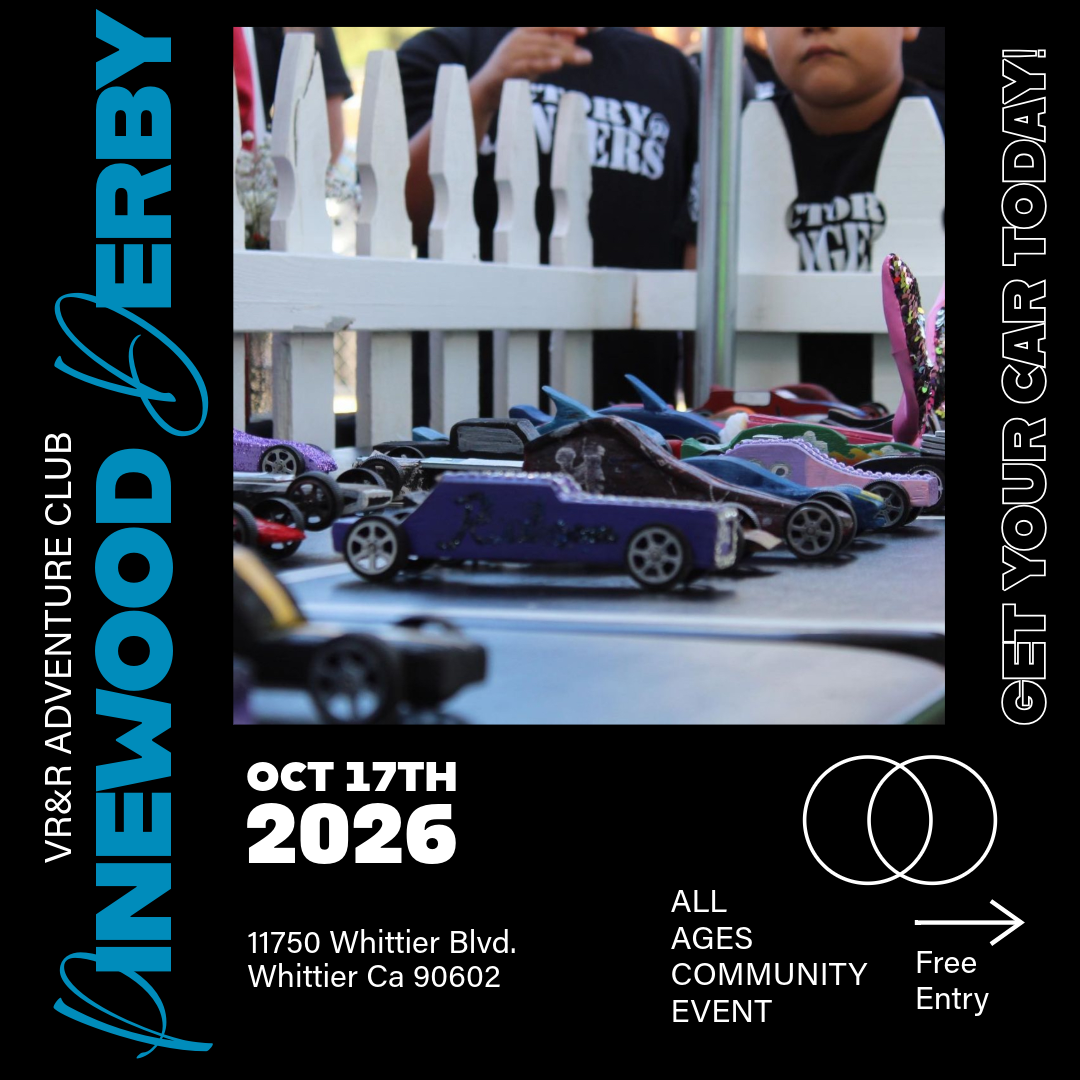 Pinewood Derby event graphic