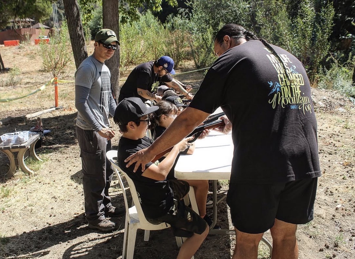 Adventure Club members learning together
