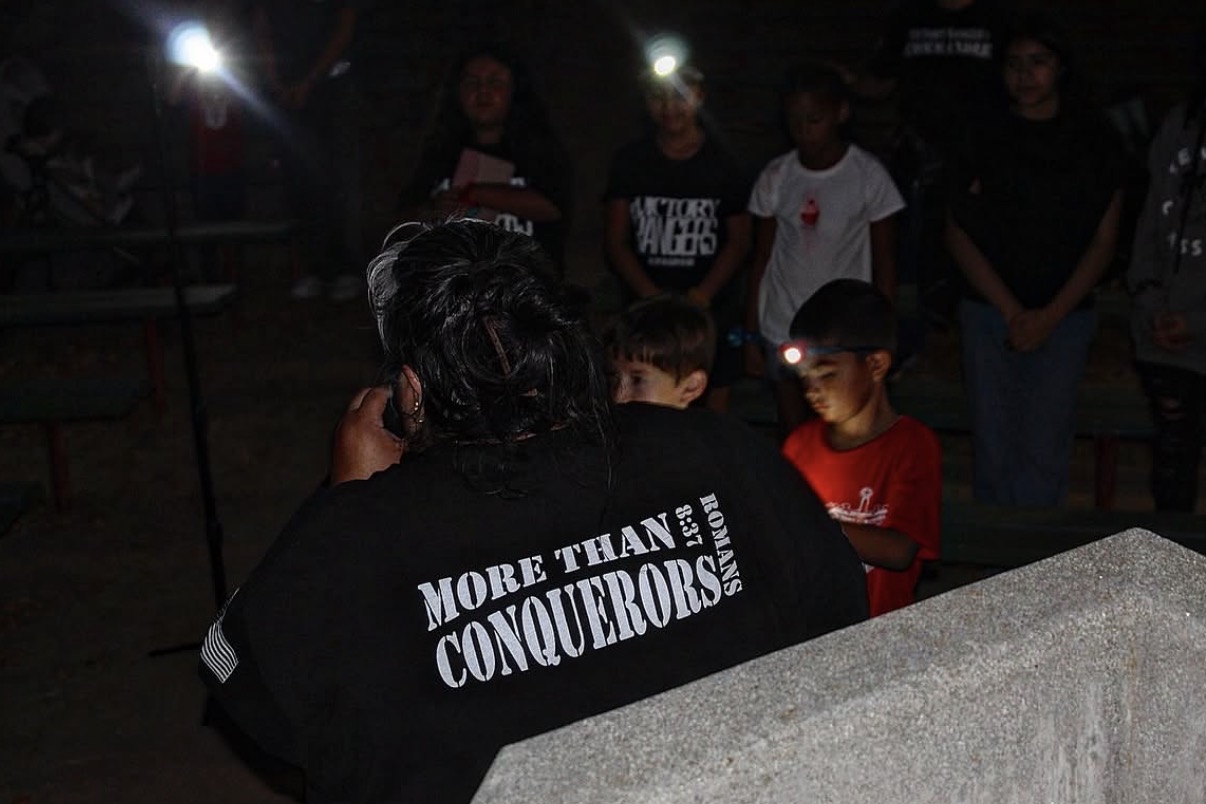 Adventure Club community and ministry moment